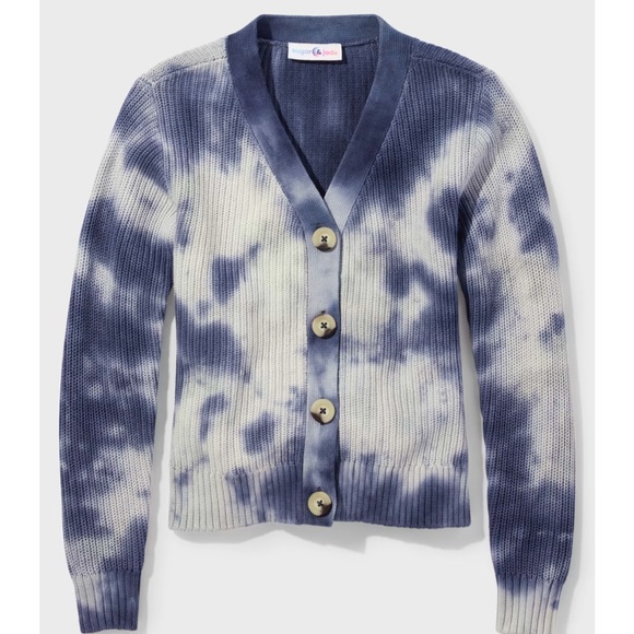 Sugar and jade M tie dye cardigan 20/22 - Picture 3 of 6